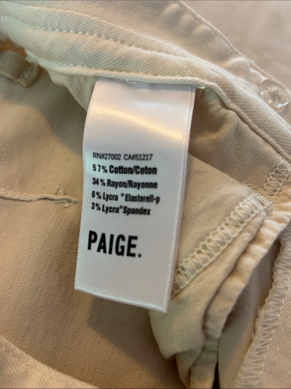 PAIGE Drawstring Wide Leg, High Rise Jeans - Picture 7 of 11